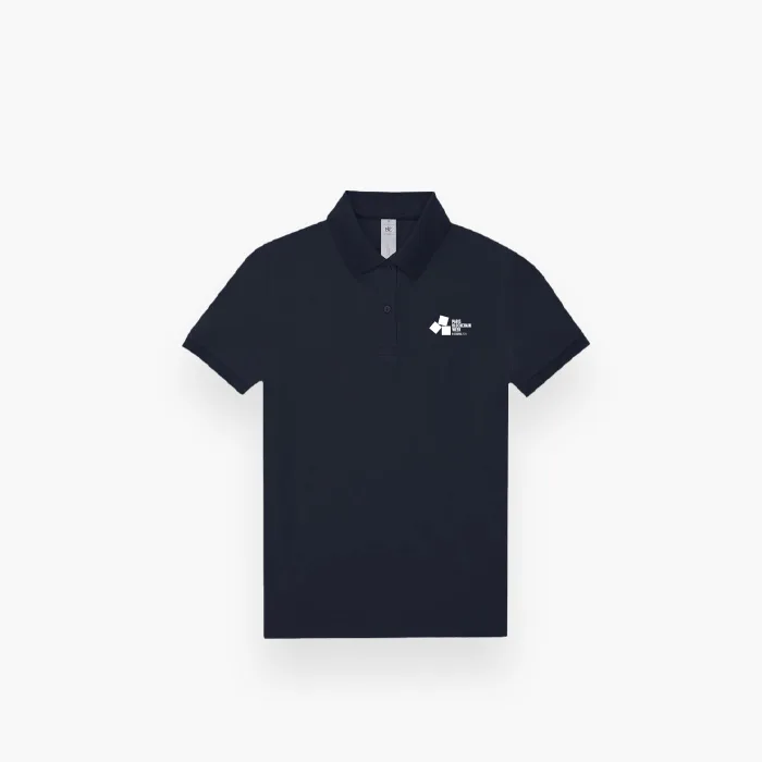 Polo personnalisé en broderie pour Paris Blockchain Week, 100% coton