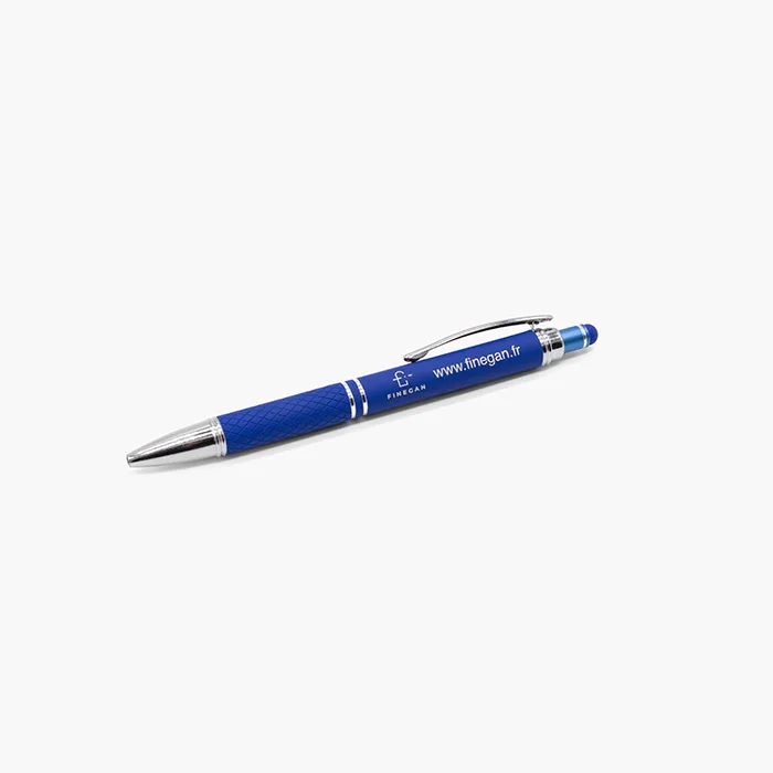 Stylo personnalisé en gravure laser pour Finegan, aluminium