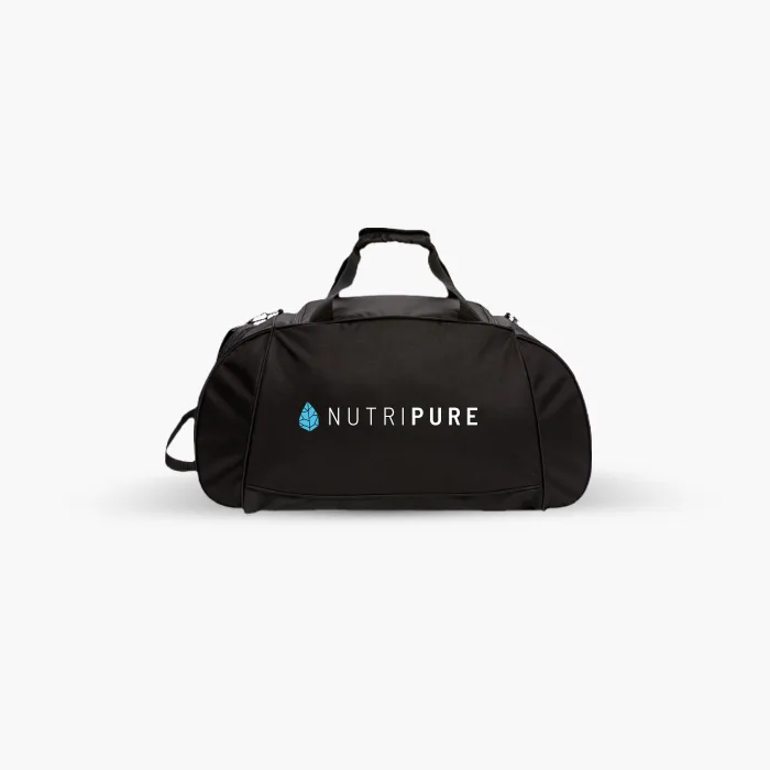 Sac personnalisé en broderie pour Nutripure, polyester