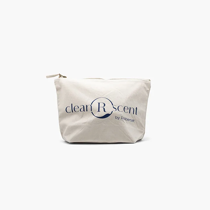 Pochette personnalisée en sérigraphie pour Robertet, coton