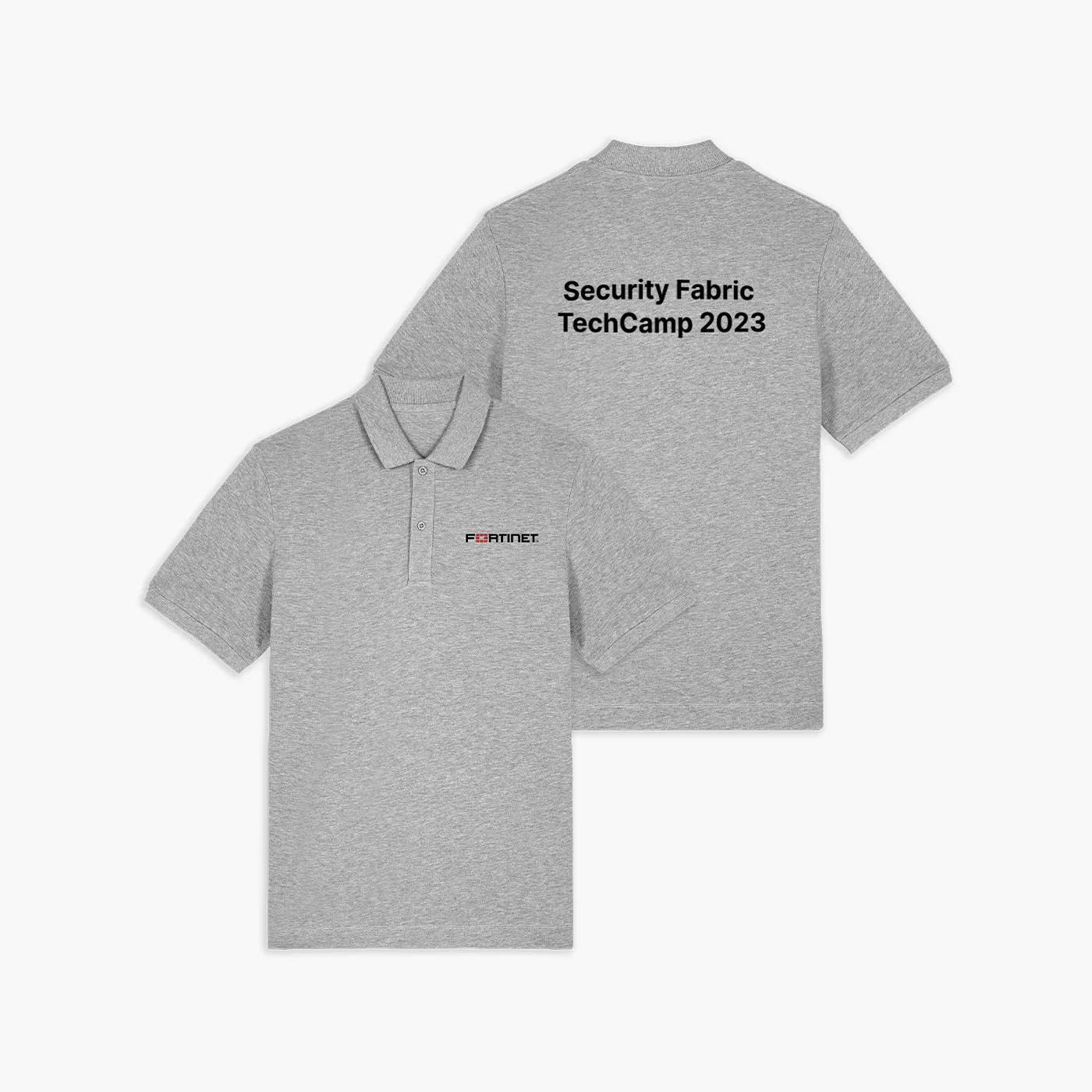 Polo personnalisé en broderie pour Fortinet, coton
