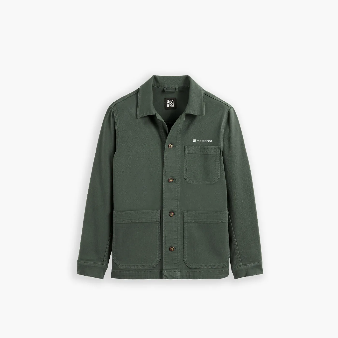 Chemise personnalisée en broderie pour Hectarea, coton