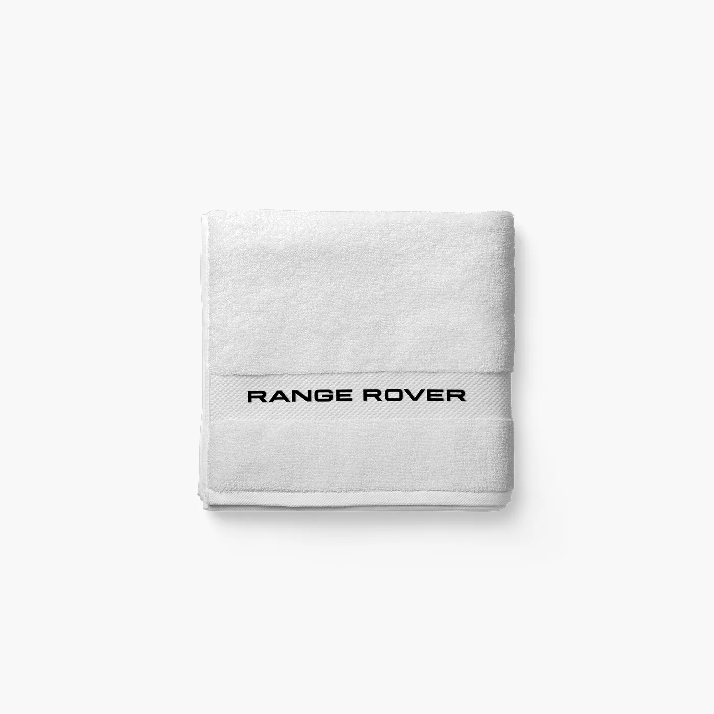 Serviette personnalisée en broderie pour Range Rover, coton