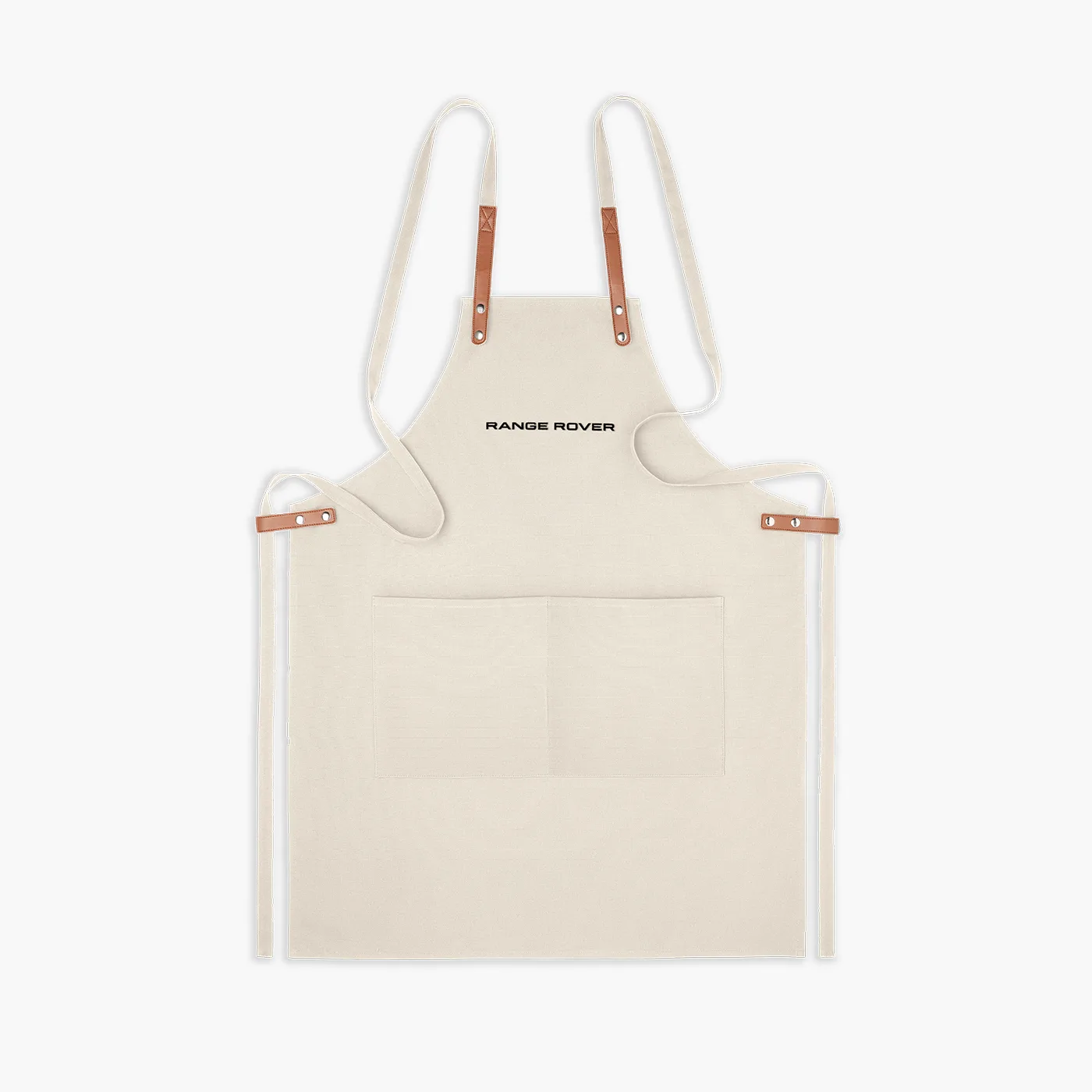 Tablier personnalisé en broderie pour Range Rover, 100% coton biologique