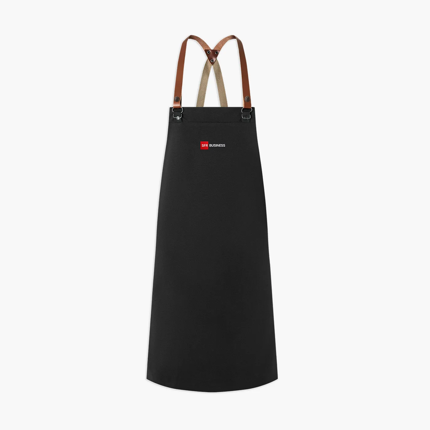 Tablier personnalisé en broderie pour SFR, coton